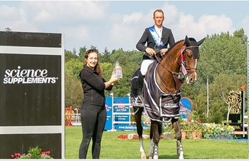 Trevor Breen claims another Hickstead title